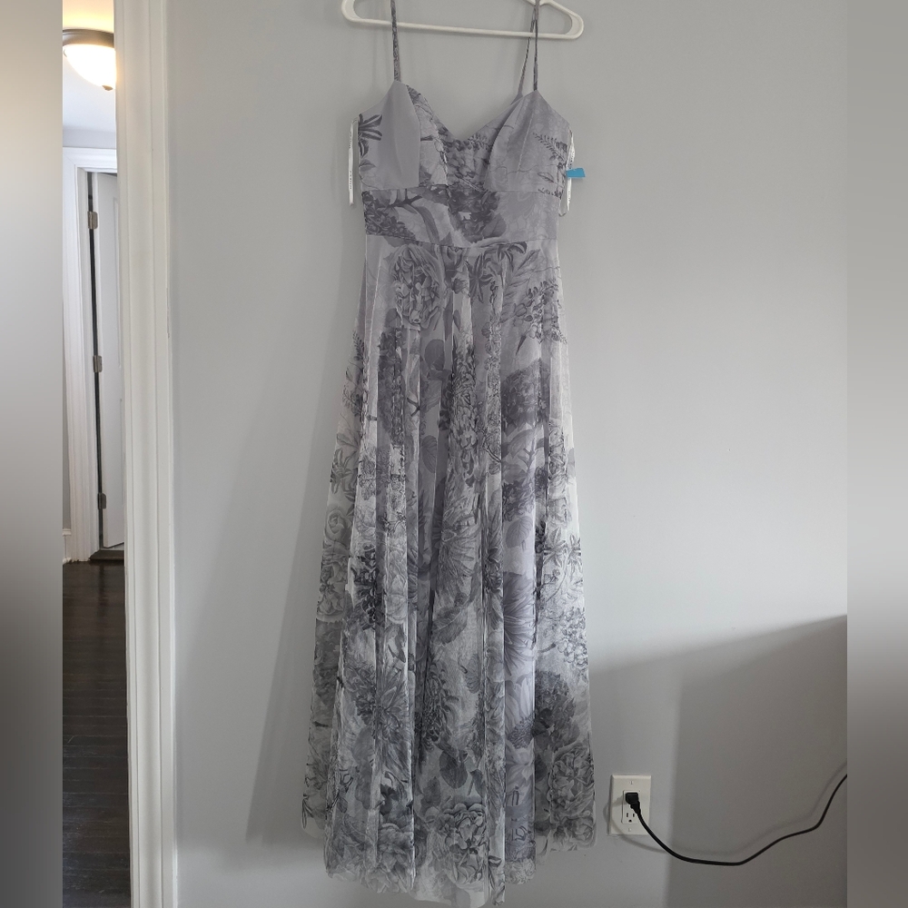 After Six Lavender Evening Gown